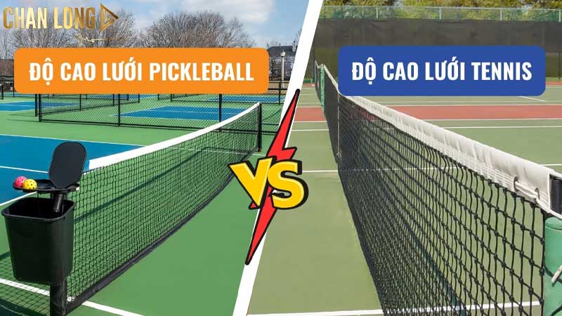 su-khac-biet-giua-luoi-Pickleball-và-luoi-Tennis