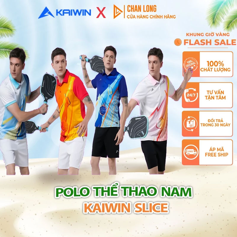 Áo Polo Thể Thao Kaiwin Slice Nam