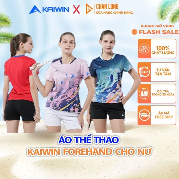 Áo Thể Thao Nữ Kaiwin FOREHAND