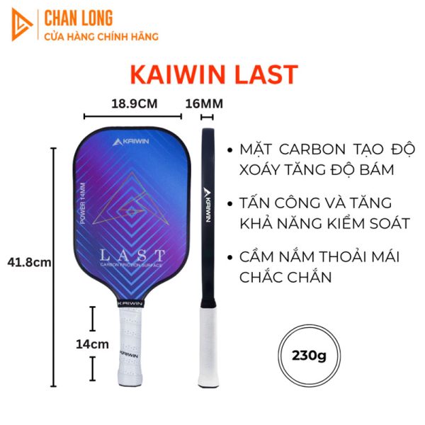 Vợt Pickleball Kaiwin Last