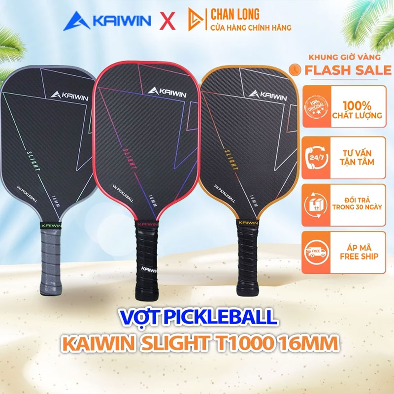 Vợt Pickleball Kaiwin Slight T1000 16mm