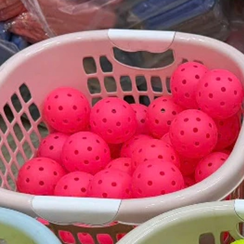 Bóng Pickleball Tập Luyện Màu Hồng