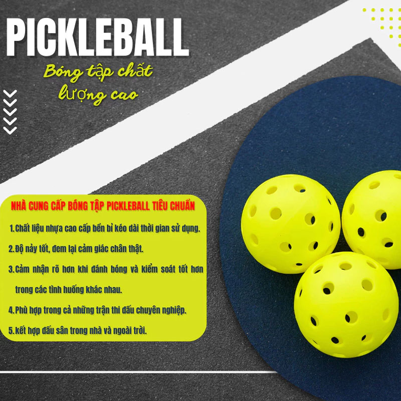 Bóng Pickleball Chính Hãng
