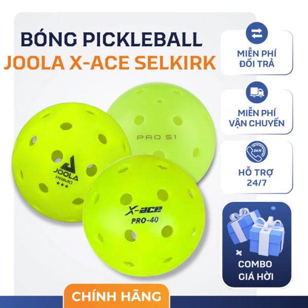 Bóng Pickleball Joola, X-Ace, Selkirk