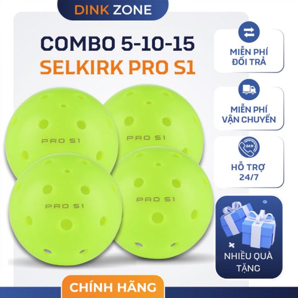 Bóng Pickleball Selkirk Pro S1 Outdoor