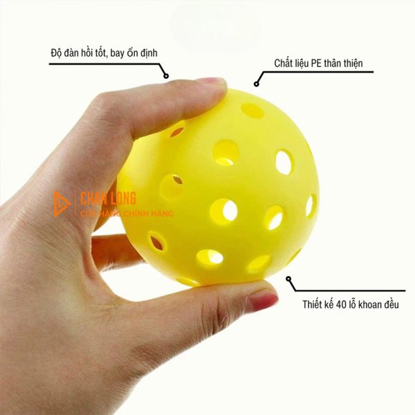 Bóng Pickleball Nhiều Màu 40 Lỗ