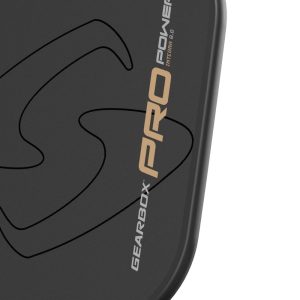 Góc 3/4 phải vợt Pickleball Gearbox Pro Power Integra 14mm