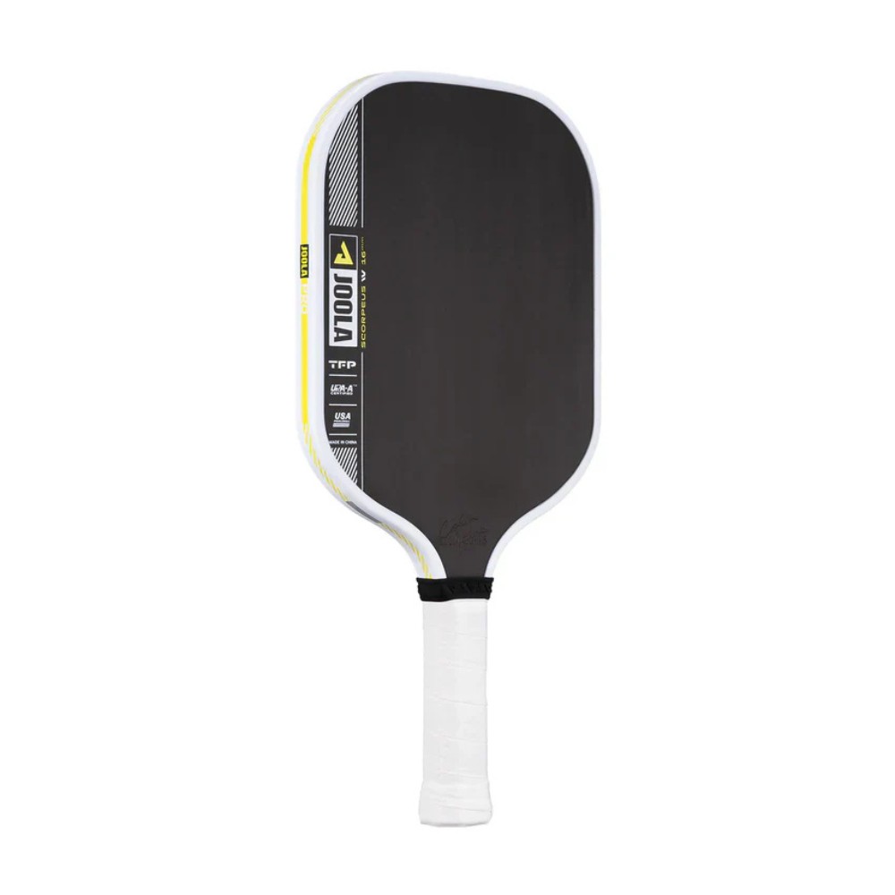 Góc 3/4 trái vợt Pickleball Joola Collin Johns Scorpeus Pro IV 16mm