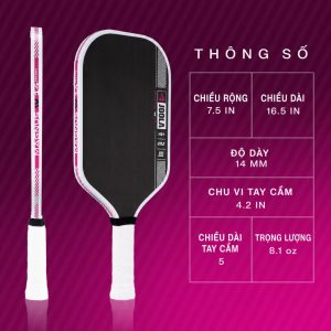 Thông số Vợt Pickleball Joola Tyson McGuffin Magnus Pro IV 14mm