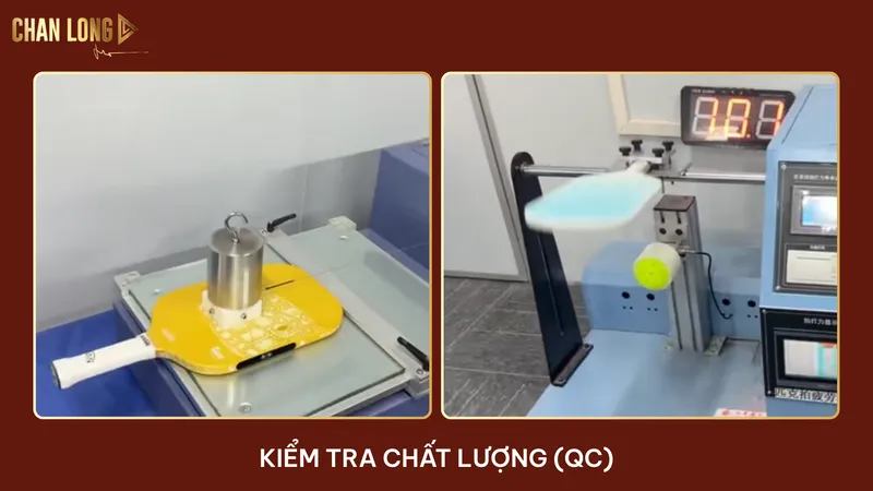 Kiểm tra chất lượng vợt