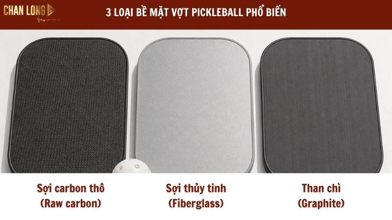 Mặt vợt là bộ phận ngoài cùng tiếp xúc trực tiếp với bóng