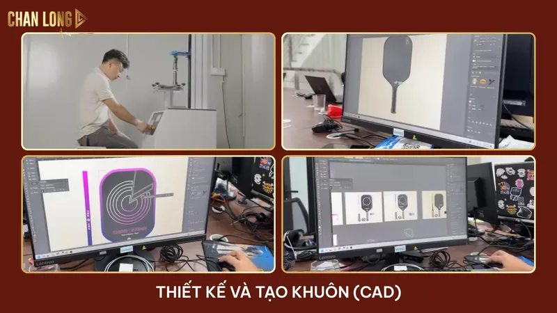 Thiết kế và tạo khuôn vợt