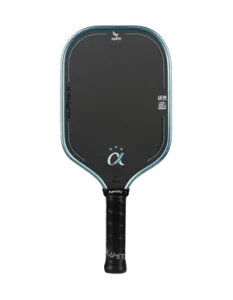 Hình ảnh Vợt Pickleball Kamito Alpha X 3 Sao Triple Star 16mm màu xanh lam, thiết kế thể thao hiện đại với mặt vợt Carbon Toray và lõi Triple Foam Core.