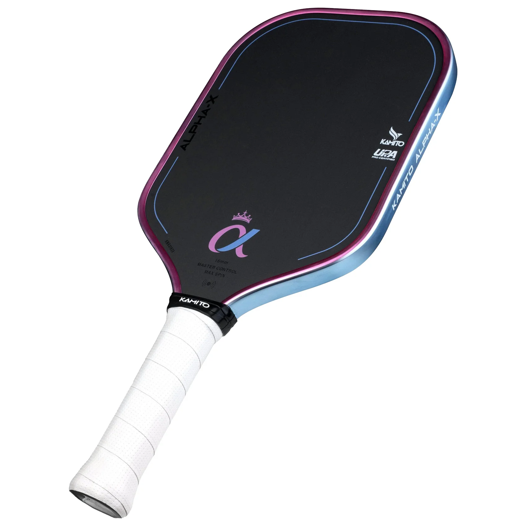 Hình ảnh Vợt Pickleball Kamito Alpha X 1 Sao 16mm màu hồng, giúp người chơi tham khảo thiết kế và phối màu trước khi lựa chọn.