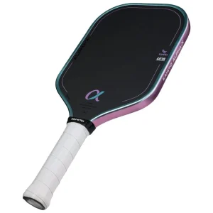 Hình ảnh Vợt Pickleball Kamito Alpha X 1 Sao 16mm màu xanh dương, thể hiện kiểu dáng, mặt vợt và thiết kế khung viền sản phẩm.
