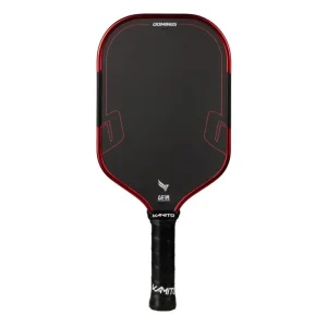 Vợt Pickleball Kamito Dominus 16mm với lõi Foam EVA, mặt 3 lớp Carbon Toray Nhật Bản, thiên kiểm soát, hỗ trợ tạo xoáy và giảm rung khi đánh.