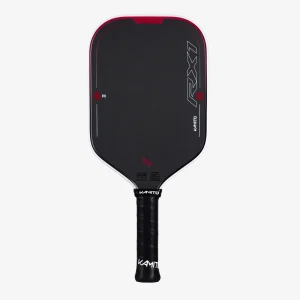 Hình ảnh Vợt Pickleball Kamito RX1 16mm với mặt Carbon Toray, lõi Polypropylene Honeycomb Core 16mm và trọng lượng 225 ± 5g. Vợt có kích thước 41,9 × 19,1cm, cán dài 14,5cm, hỗ trợ kiểm soát bóng, tạo xoáy và xử lý dink, drop, reset.
