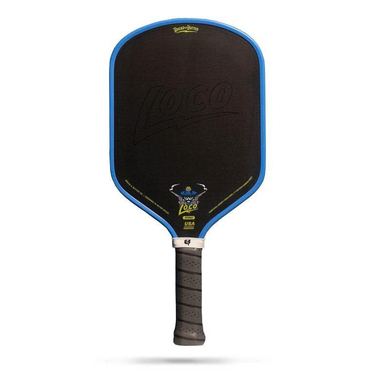 Vợt Pickleball Loco Hybrid và Elongated 16mm sử dụng mặt T700 Raw Carbon Fiber và lõi Dual-Density Foam Core, hướng đến người chơi cần lực đánh, khả năng tạo xoáy và nhiều lựa chọn dáng vợt.