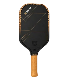 Vợt Pickleball RPM Q2 Jaguar Exclusive Edition 16mm với lõi full-molded EPP foam, mặt FRICTION CarbonBite Surface và dáng elongated, hỗ trợ power, spin và tầm với