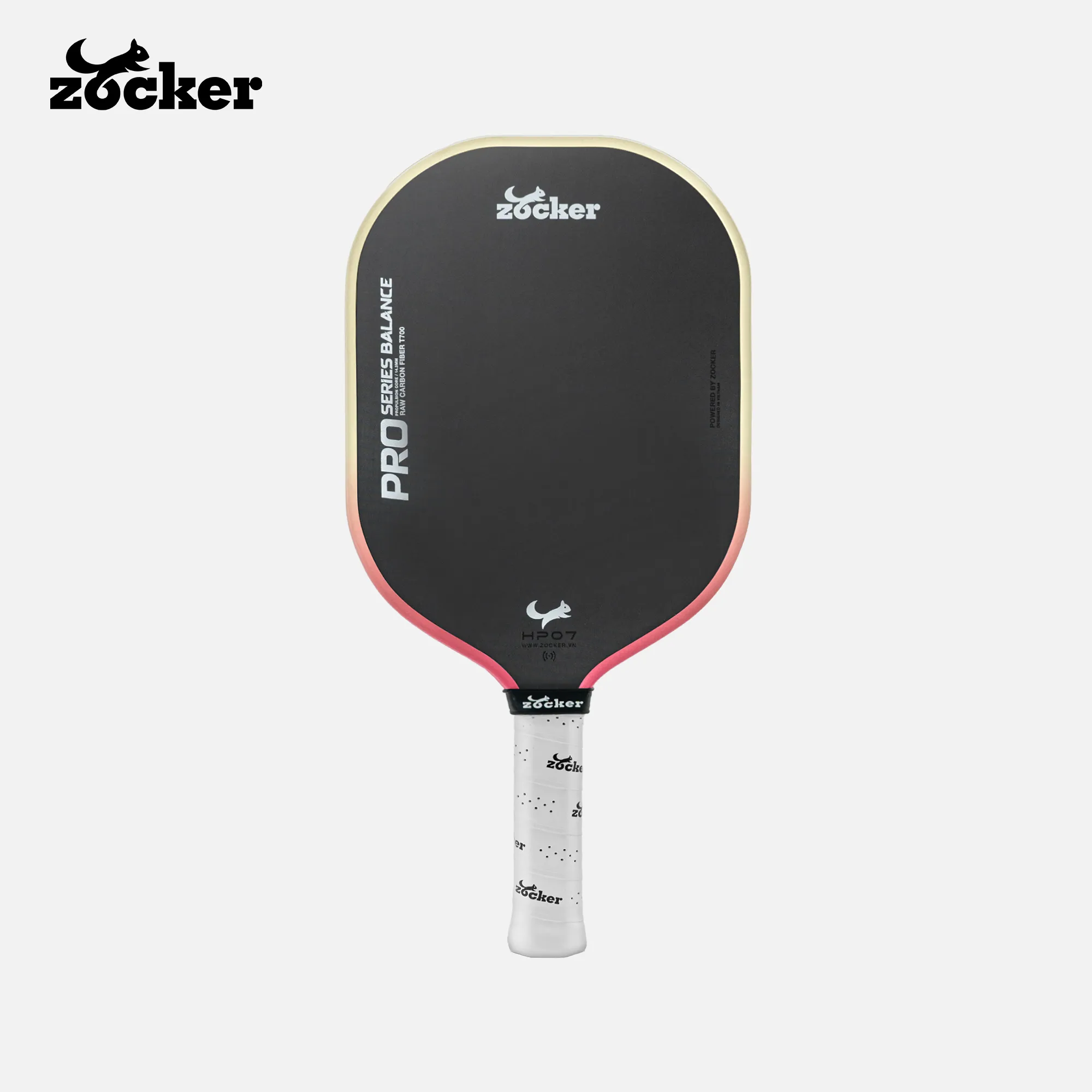 Vợt Pickleball Zocker HP07 Pro Series Balance 14.3mm công thủ cân bằng