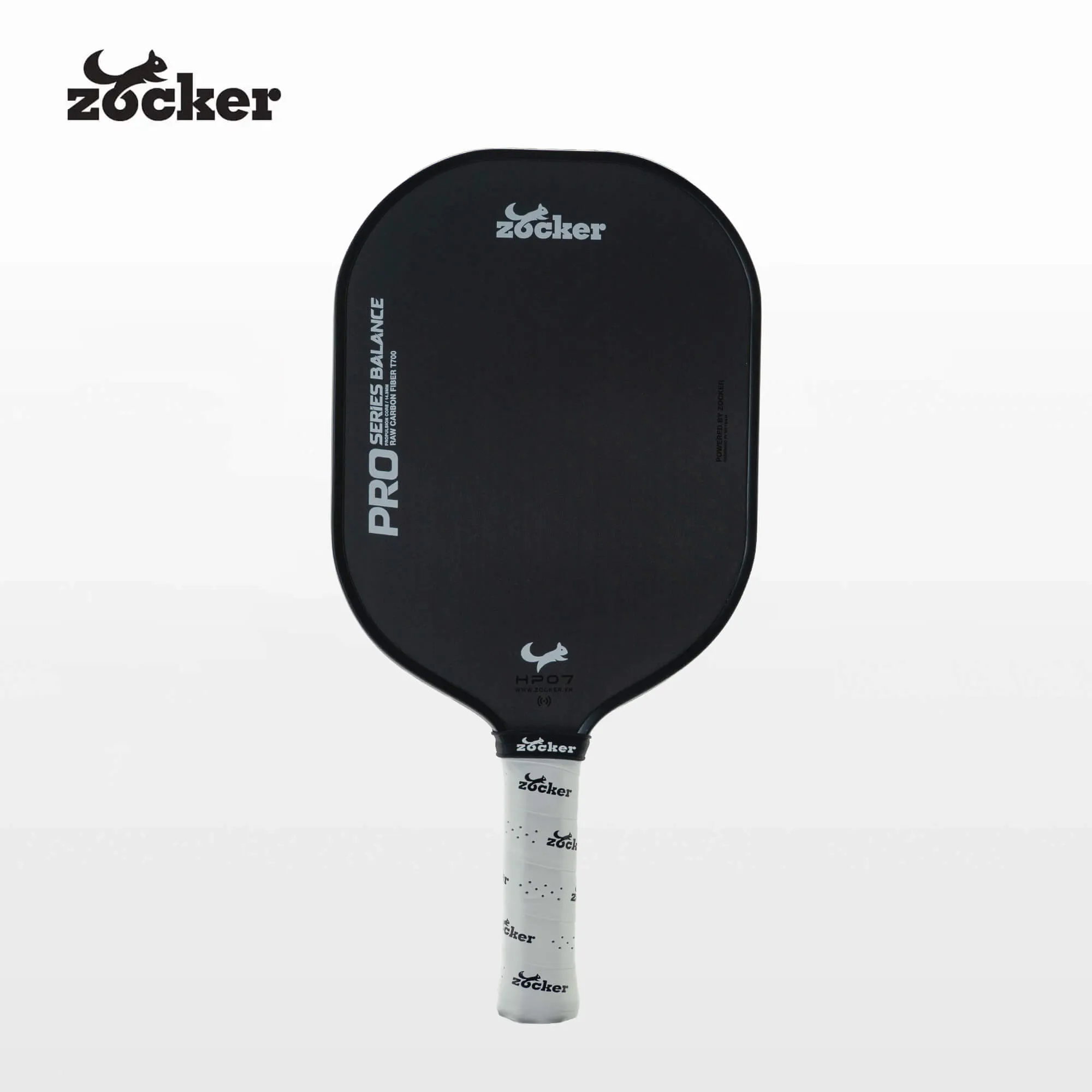 Vợt Pickleball Zocker HP07 Pro Series Balance 14.3mm công thủ cân bằng