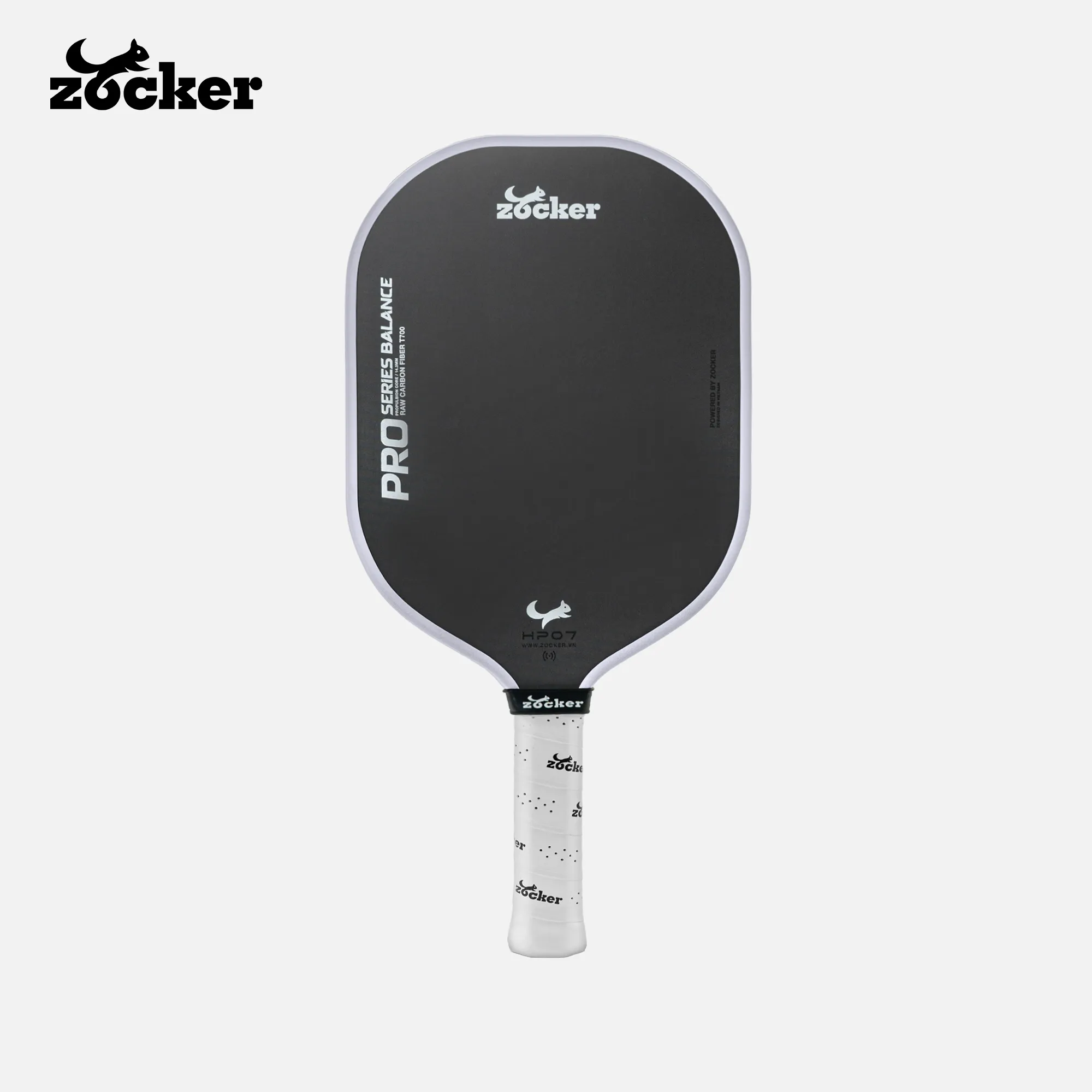 Vợt Pickleball Zocker HP07 Pro Series Balance 14.3mm công thủ cân bằng