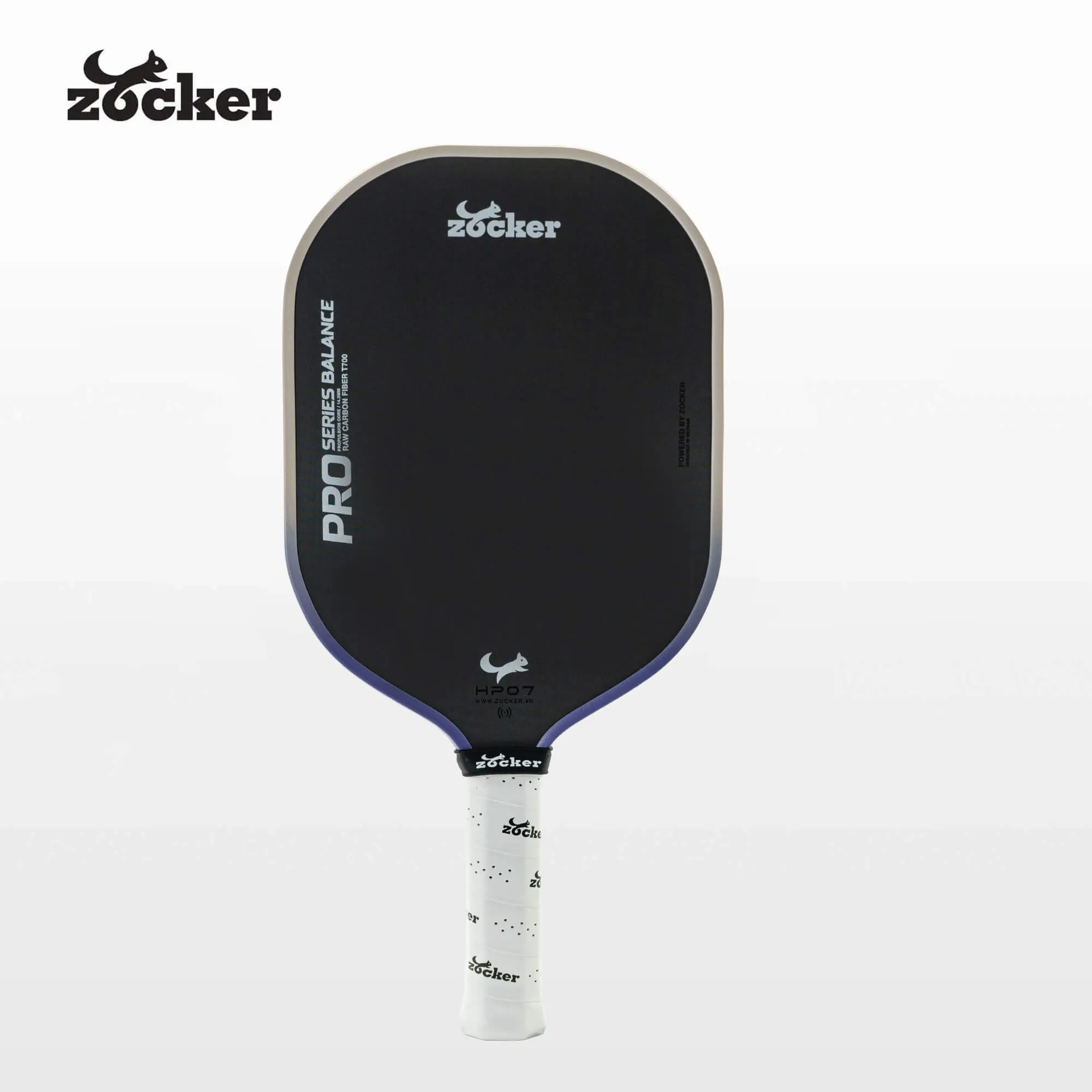 Vợt Pickleball Zocker HP07 Pro Series Balance 14.3mm công thủ cân bằng