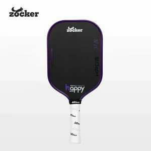 Vợt Pickleball Zocker Happy HP03 Gen 2 16mm màu tím